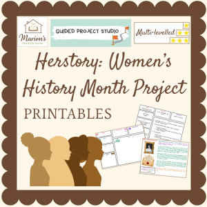 8M Proyecto y actividades de inglés| International Women's Day Biography Project | Women's History Month | Past Simple