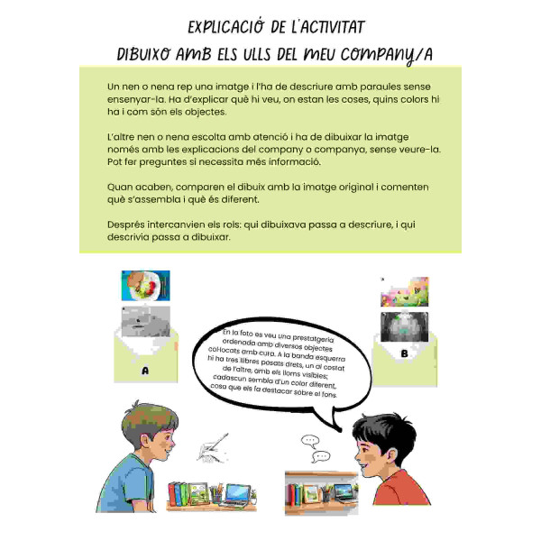 ACTIVITAT DE DESCRIPCIÓ I DIBUIX