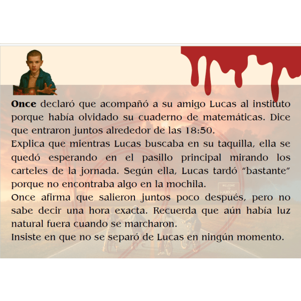 Lectura nivell avançat de Stranger Things