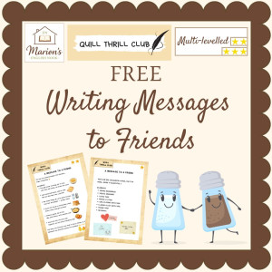 FREE Friendship Writing Activity | Letter & Message Templates