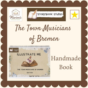 Bremen Town Musicians Activities | Read, Illustrate & Make a Mini Book