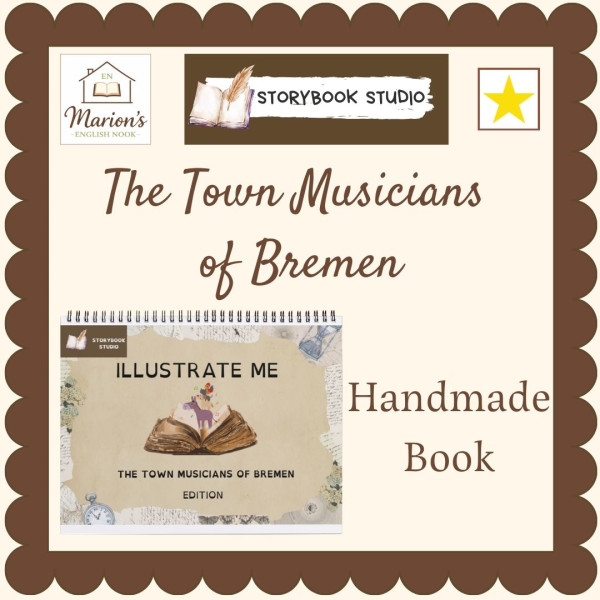 Bremen Town Musicians Activities | Read, Illustrate & Make a Mini Book