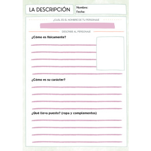 Ficha de la descripción