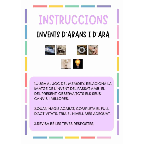 Invents d’abans i d’ara