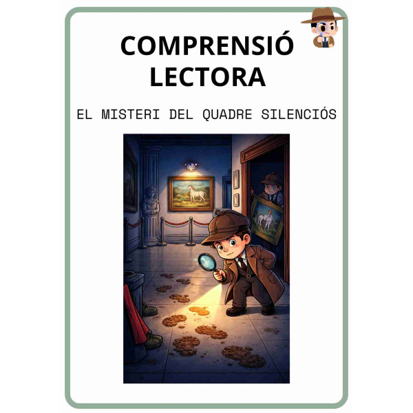COMPENSIÓ LECTORA: El misteri del quadre silenciós
