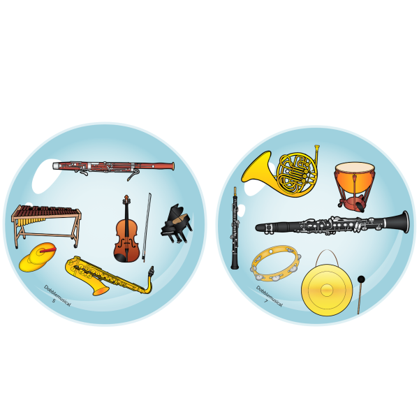 Dobble musical instrumental