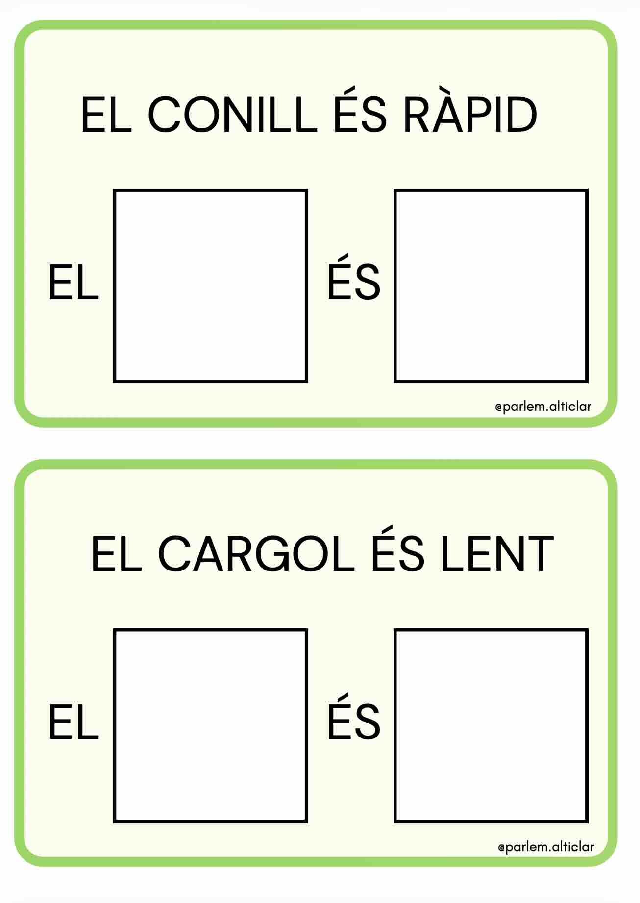 Frases compensió oral/lectora