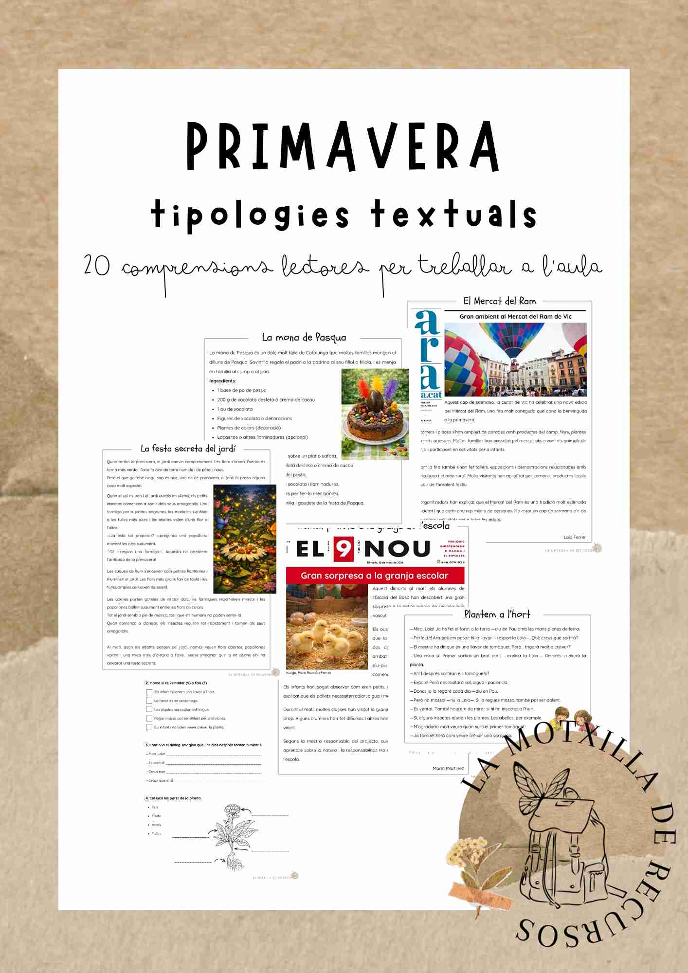PRIMAVERA - CL. Tipologies textuals