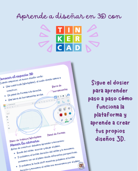 Dosier diseño 3D Tinkercad