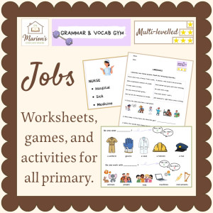 Jobs & Occupations | Worksheets & Games | Grammar & Vocabulary | Multi-Level