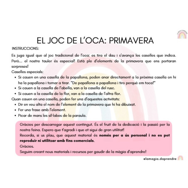 Oca de la primavera