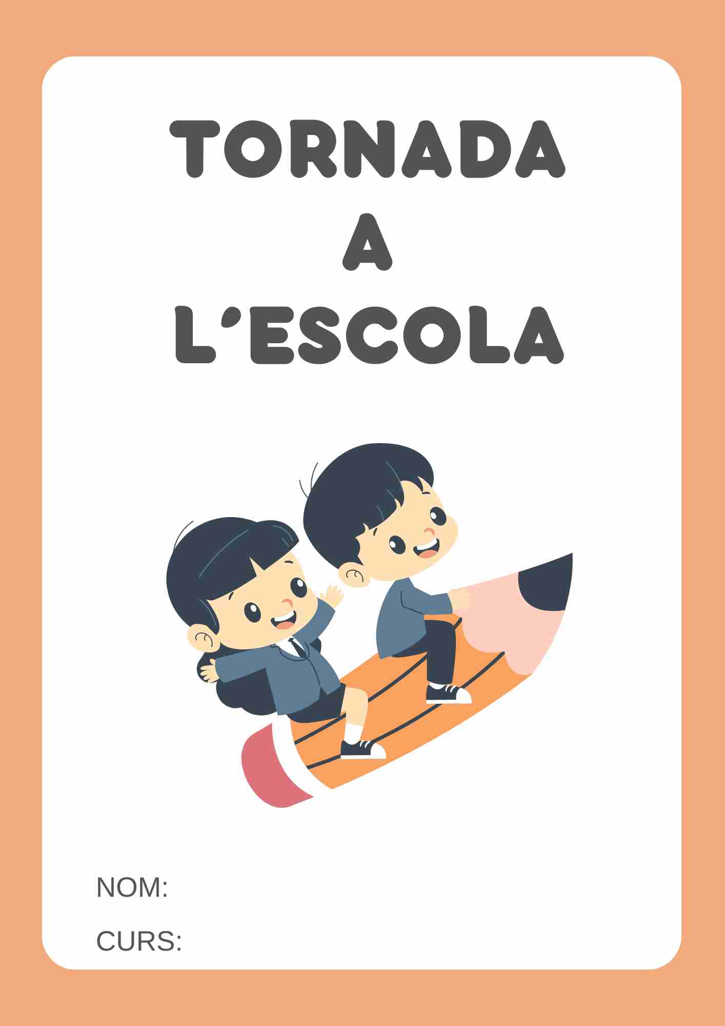 Primers dies. Dossier de tornada a l'escola