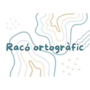 Cartell ortogràfic