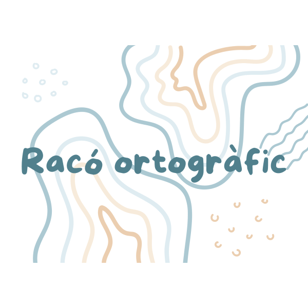 Cartell ortogràfic