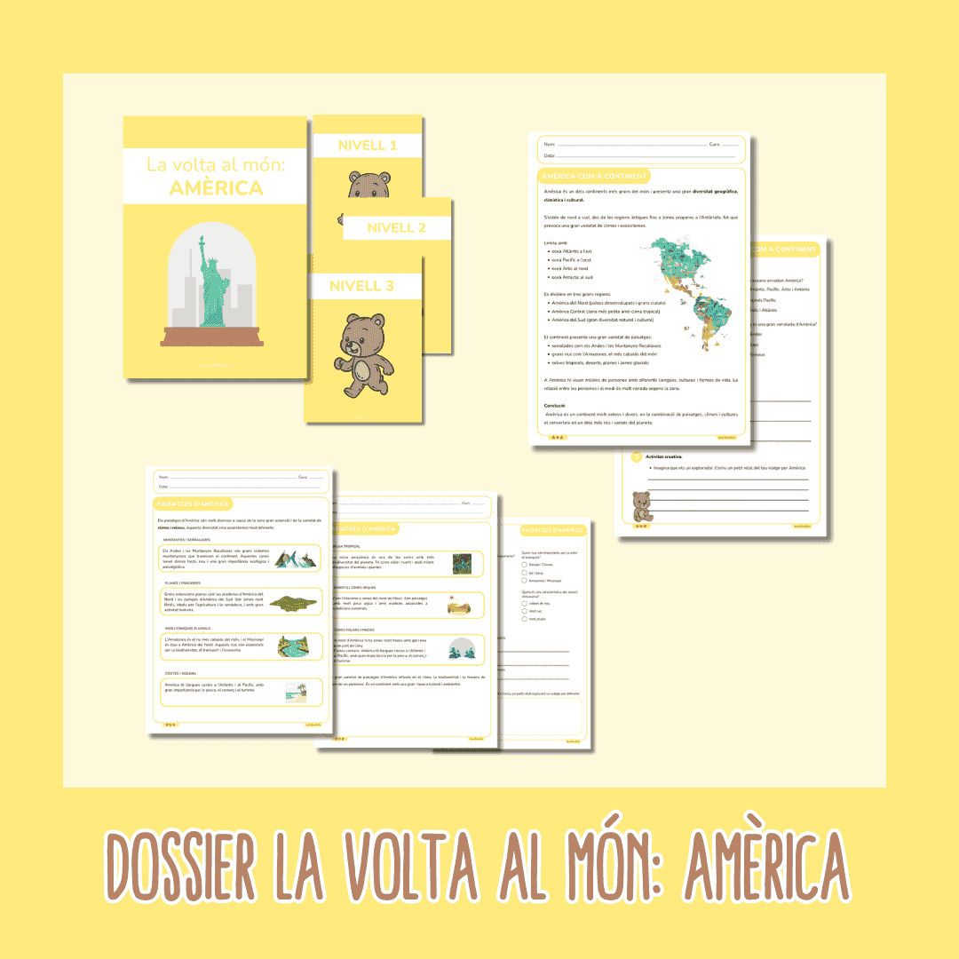Pack dossiers "La volta al món"