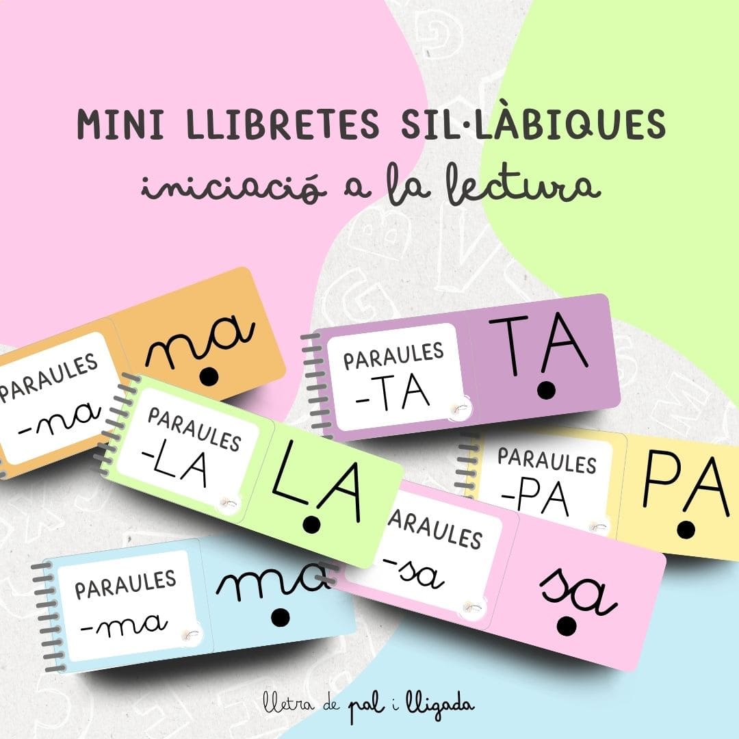 MINI LLIBRETES SIL·LÀBIQUES: INICIACIÓ A LA LECTURA