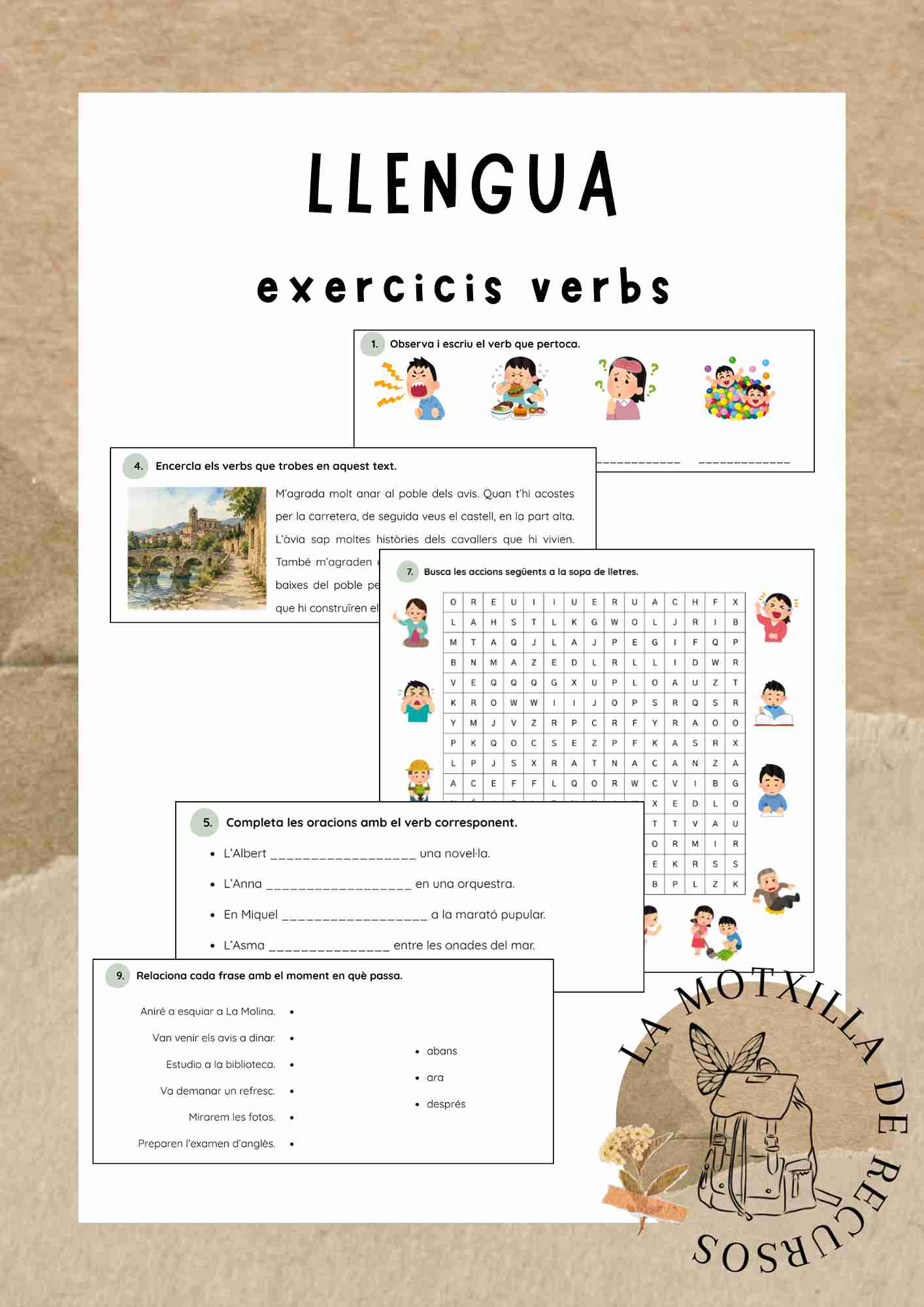 LLENGUA - els verbs