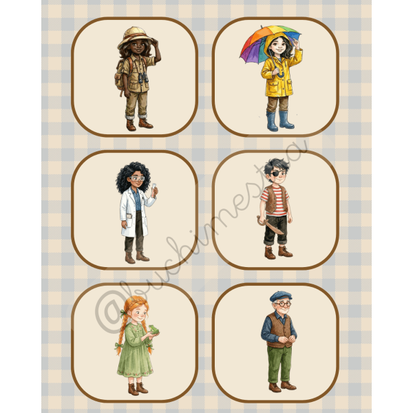 Descripción personajes