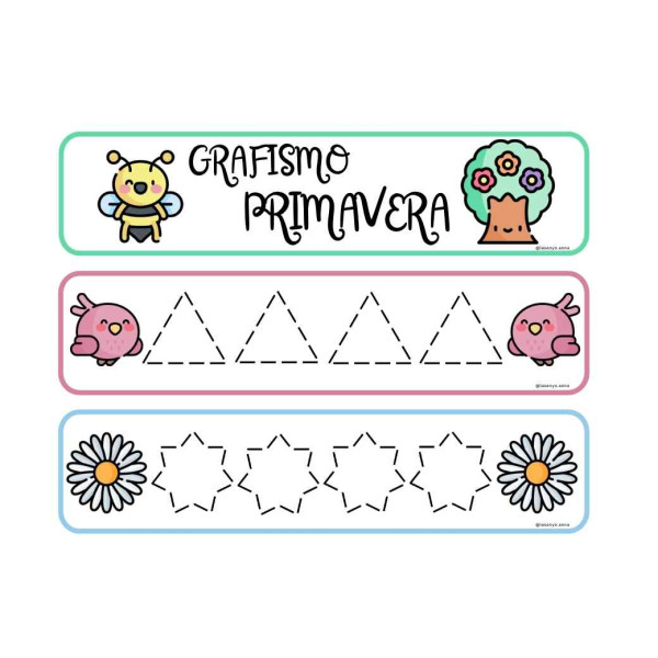 TARJETAS GRAFISMO PRIMAVERA