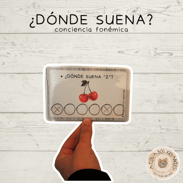 ¿Dónde suena...? - Conciencia fonémica