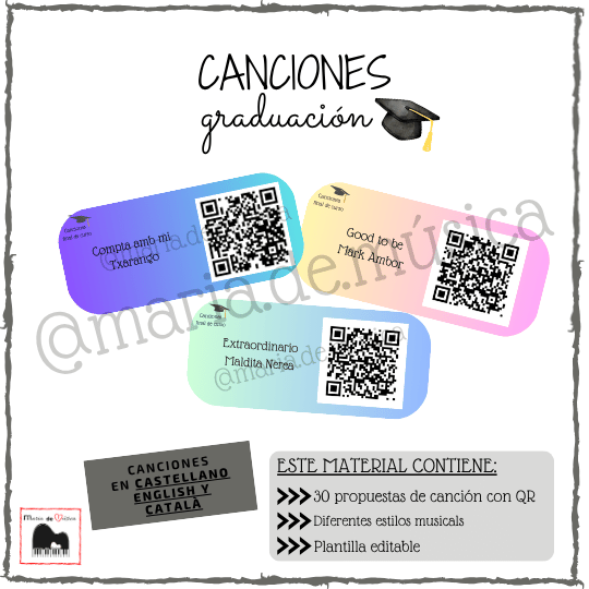 Canciones graduación!