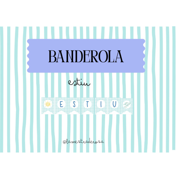 Banderoles estiu