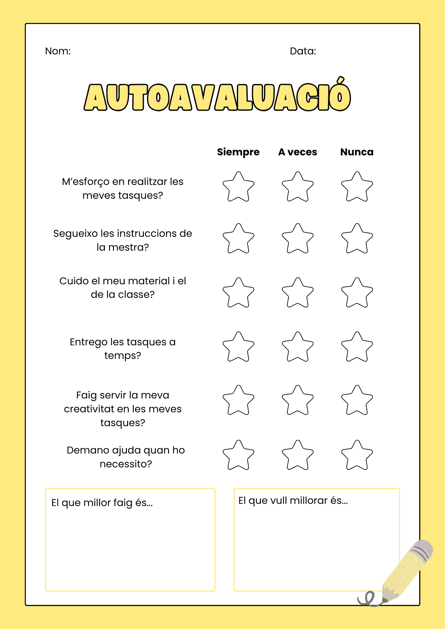 Fitxa autoavaluació
