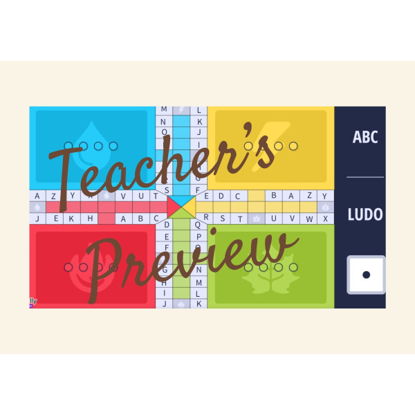 FREE SAMPLE Alphabet Digital Board Game | Letter Recognition ABCs