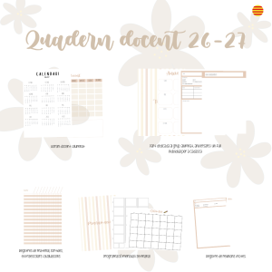 Quadern docent blau 26-27