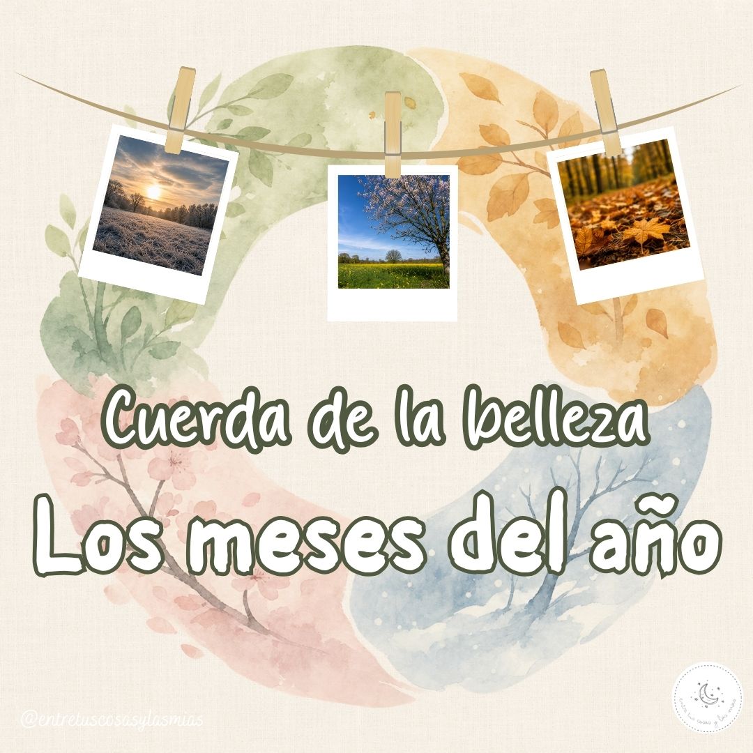 Cuerda de la belleza Los meses del año
