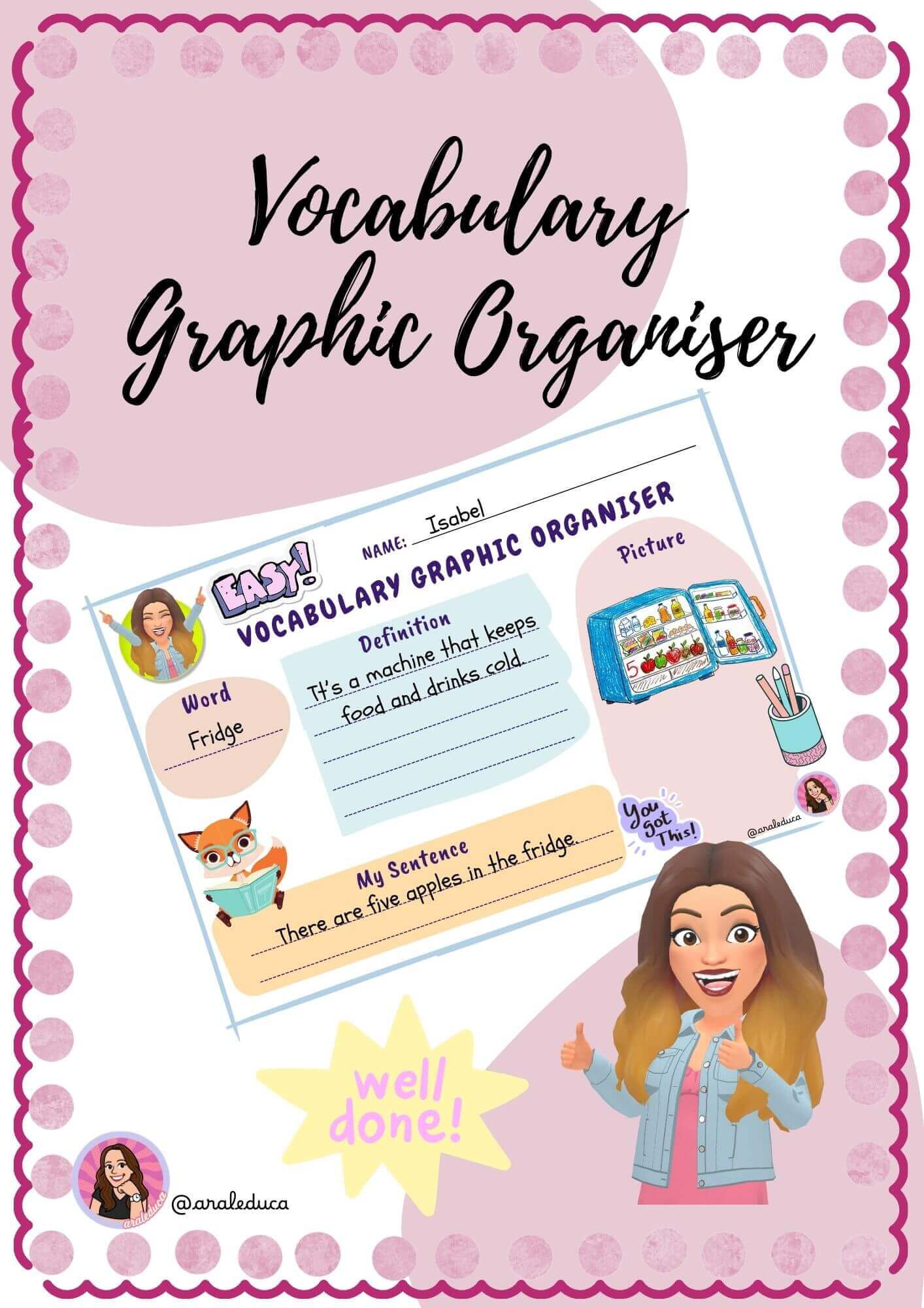 Vocabulary Graphic Organiser