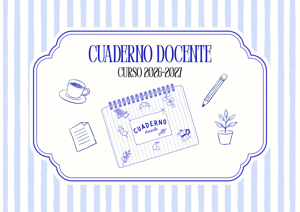 🍋CUADERNO IMPRIMIBLE PARA DOCENTES EN FORMATO PDF CURSO 26-27🍋