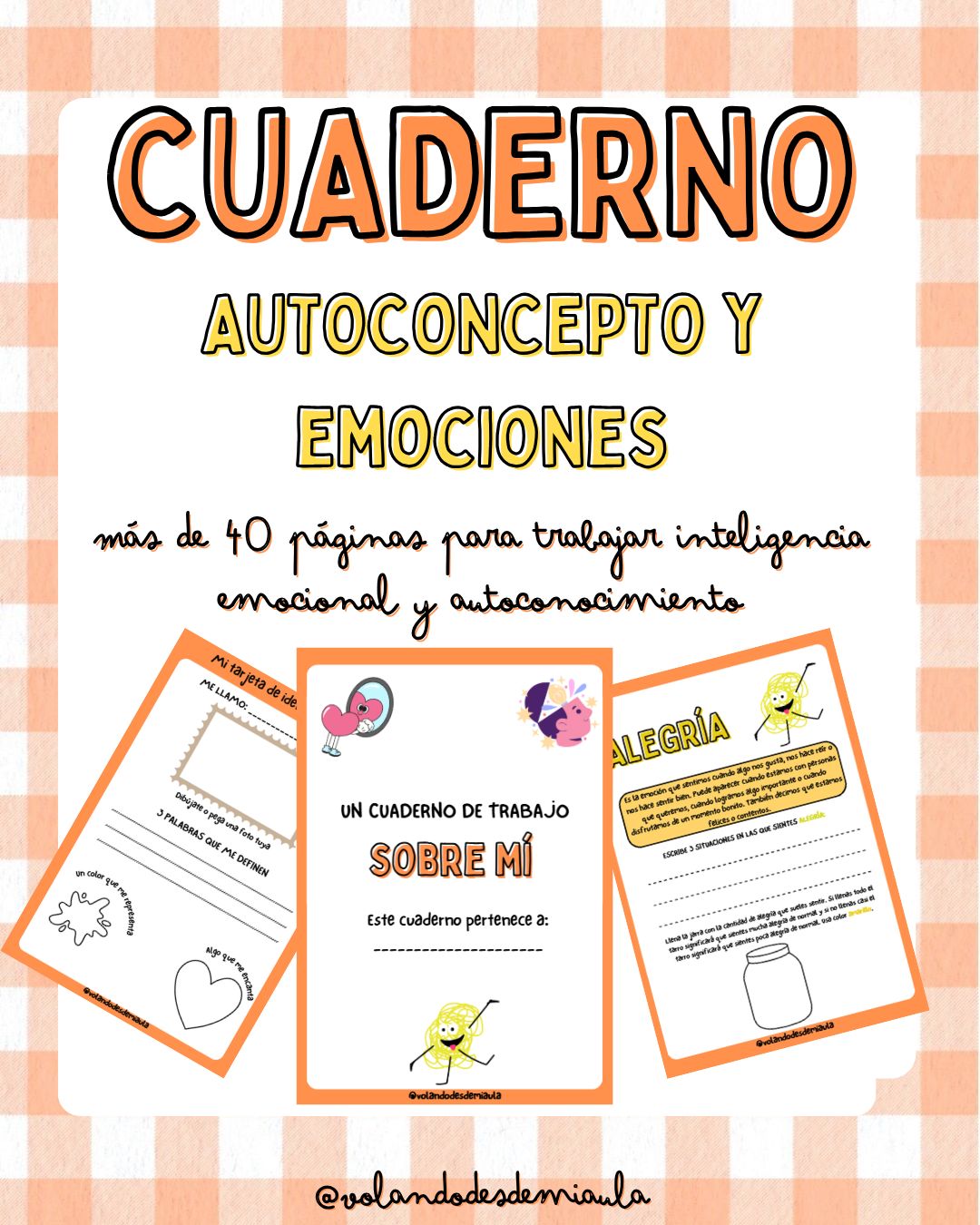 Cuaderno AUTOCONCEPTO y EMOCIONES