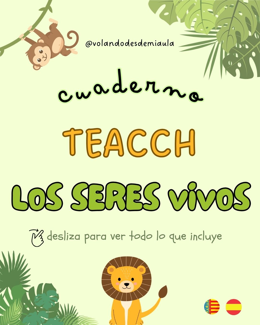 Quadern TEACCH dels ÈSSERS VIUS