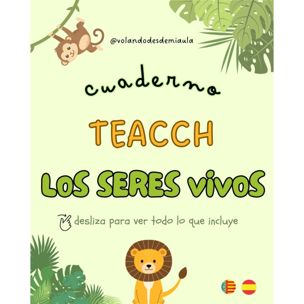 Quadern TEACCH dels ÈSSERS VIUS