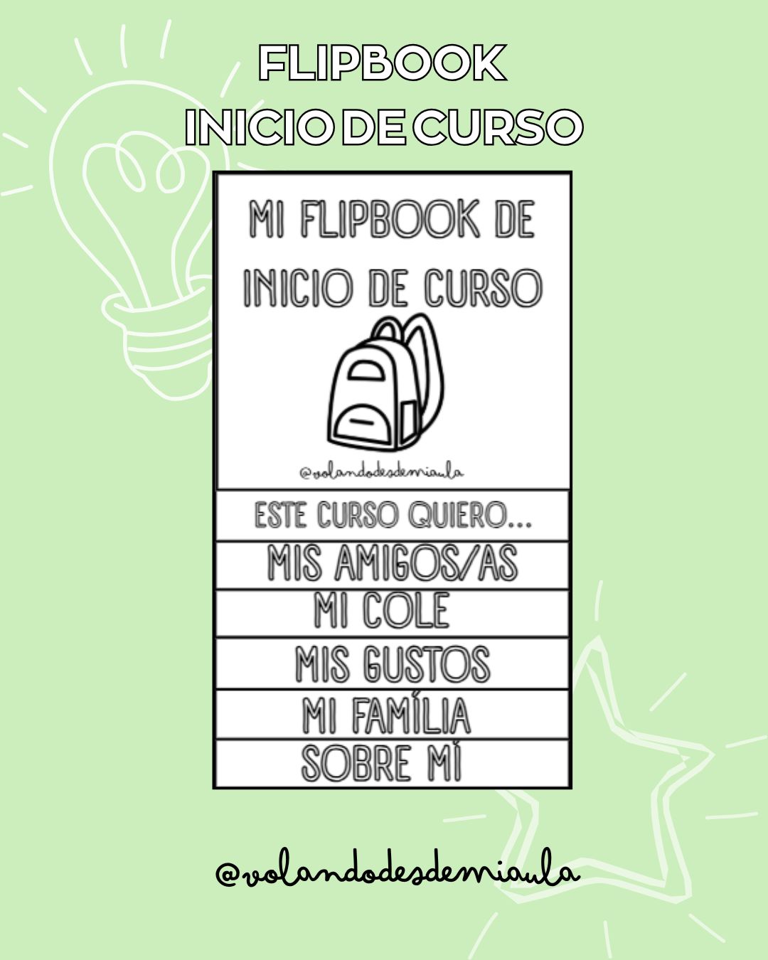 FLIPBOOK de INICIO DE CURSO