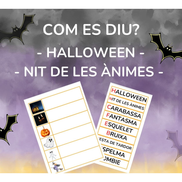 Com es diu? - Halloween - Nit de les Ànimes