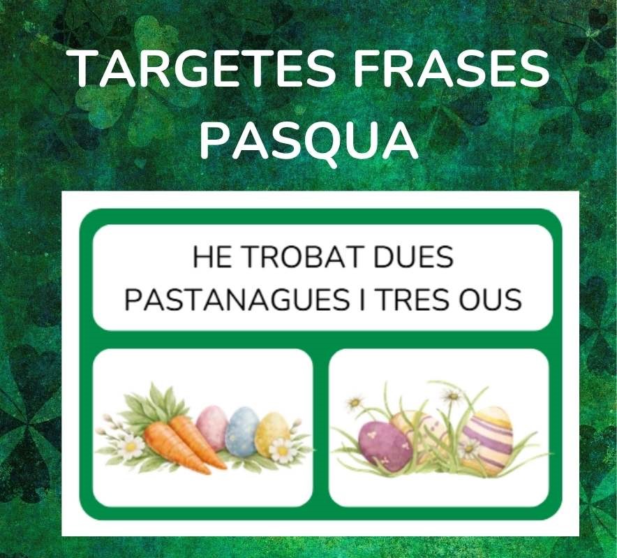 Targetes frases Pasqua
