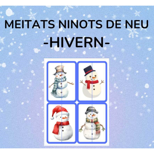 MEITATS ninots de neu