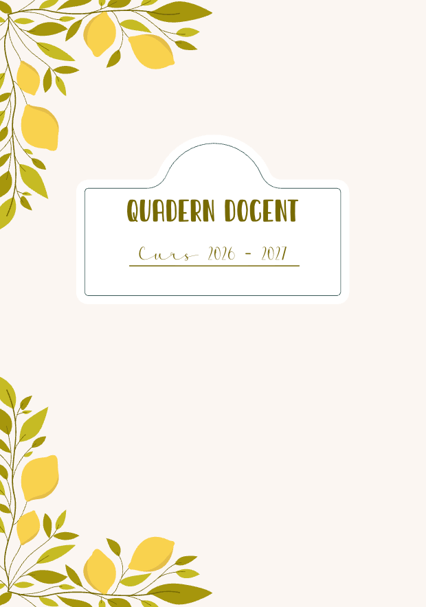 Quadern docent 26-27
