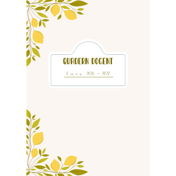 Quadern docent 26-27
