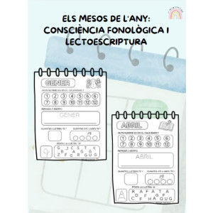 Els mesos de l'amy: consciència fonològica i lectoescriptura