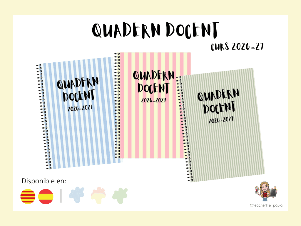 Quadern docent 2026-27