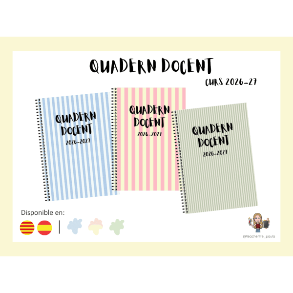 Quadern docent 2026-27