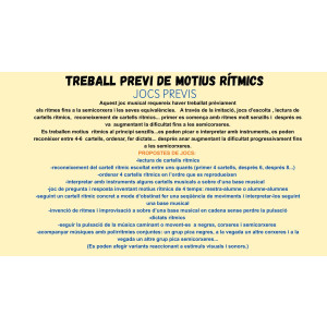 motius rítmics: jo tinc, qui té?