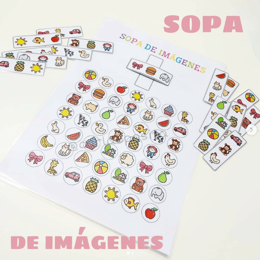 Sopa de  imágenes