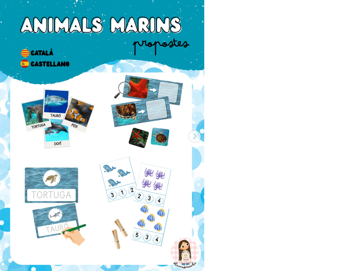 Propostes animals marins