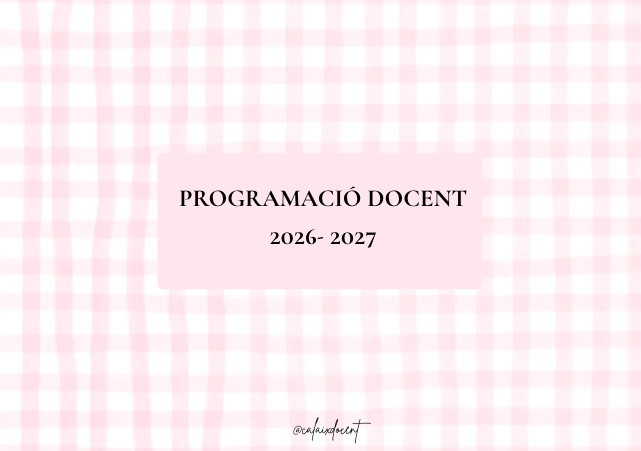 Programació docent