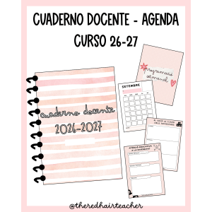 AGENDA - CUADERNO DOCENTE