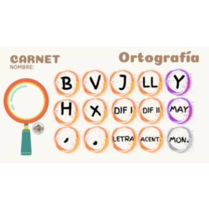 Carnet de ortografía
